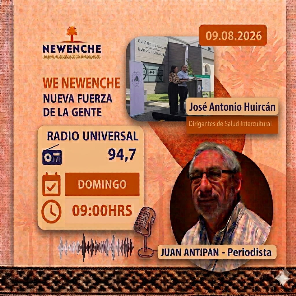 Programa 09-08-2026 José Antonio Huircán