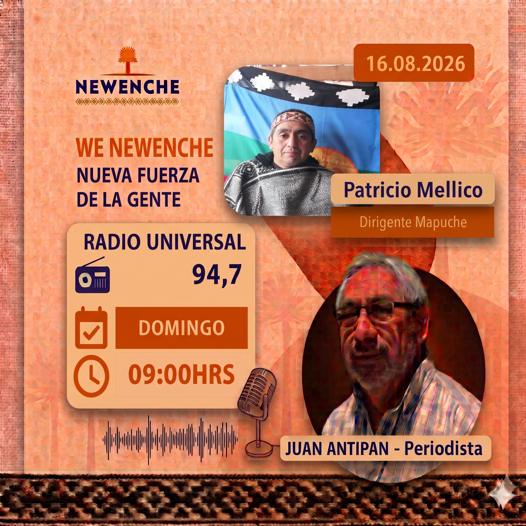 Programa 16-08-2026 Patricio Mellico