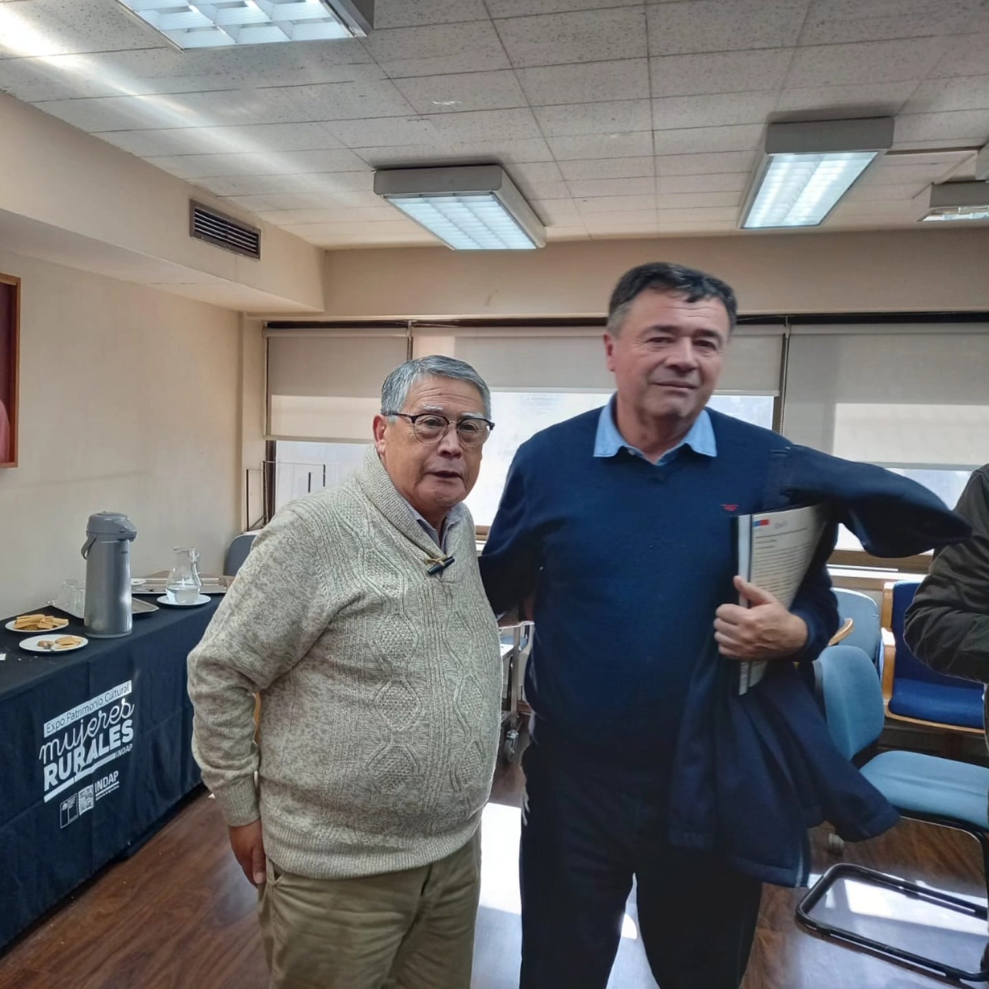 Participación en Reuniones en Santiago